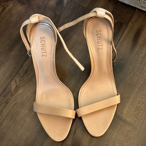 Schutz nude heels